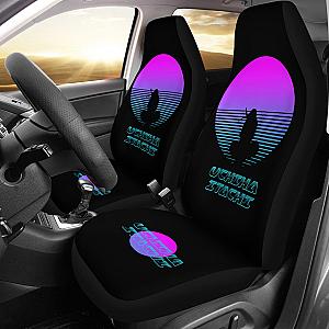 Naruto Anime Car Seat Covers - Uchiha Itachi Sitting Retro Moon Seat Covers Ci101604 SC2712