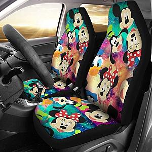 Mickey Mouse Funny Cartoon Fan Gift Car Seat Covers Universal Fit 051012 SC2712