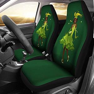 Princess Tiana Car Seat Covers Disney Cartoon Fan Gift Universal Fit 051012 SC2712