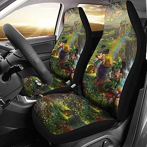 Mickey &amp; Minnie Mouse Disney Cartoon Car Seat Covers Universal Fit 051012 SC2712