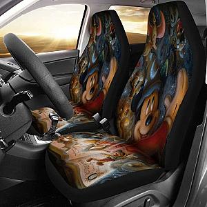 Mickey Mouse Funny Car Seat Covers Disney Cartoon Universal Fit 051012 SC2712
