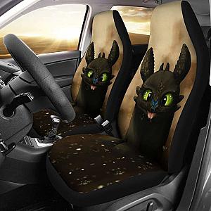 Toothless Car Seat Covers How To Train Your Dragon Cartoon Universal Fit 051012 SC2712