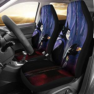 Maleficent Sleeping Beauty Cartoon Car Seat Covers Universal Fit 051012 SC2712