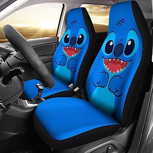 Stitch Funny Car Seat Covers Disney Cartoon Universal Fit 051012 SC2712