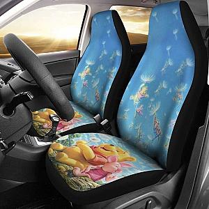 Pooh &amp; Piglet Car Seat Covers Disney Cartoon Universal Fit 051012 SC2712