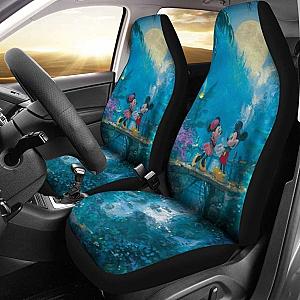 Mickey &amp; Minnie Cartoon Fan Gift Car Seat Covers Universal Fit 051012 SC2712