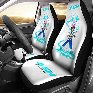 Anime Ash Ketchum Pokemon Car Seat Covers Pokemon Car Accessorries Ci110201 SC2712