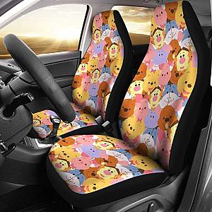 Winnie The Pooh Car Seat Covers Disney Cartoon Fan Gift Universal Fit 051012 SC2712