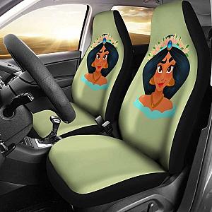 Jasmine Car Seat Covers Aladdin Cartoon Fan Gift Universal Fit 051012 SC2712