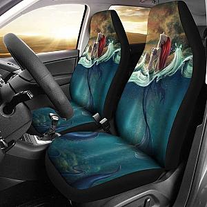 The Little Mermaid Ariel Car Seat Covers Cartoon Fan Gift Universal Fit 051012 SC2712