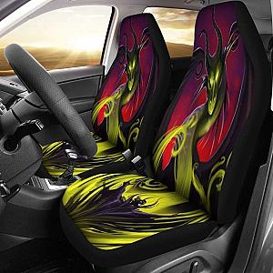 Disney Villains Maleficent Car Seat Covers Cartoon Fan Gift Universal Fit 051012 SC2712