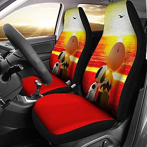 Snoopy Friend Sunset Forever Car Seat Covers Amazing Best Gift Ideas 2020 Universal Fit 090505 SC2712