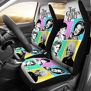The Golden Girls Colorful Art Tv Show Fan Gift Car Seat Covers Universal Fit 051012 SC2712