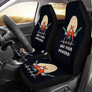 Yosemite Sam Looney Car Seat Cover Say Your Prayer Hand With Gun Fan Gift Universal Fit 051012 SC2712