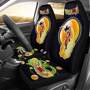 Goku Flying Shenron Dragon Ball Anime Car Seat Covers 2 Universal Fit 051012 SC2712