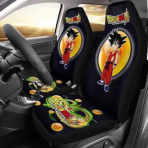 Goku Fighting Shenron Dragon Ball Anime Car Seat Covers Universal Fit 051012 SC2712