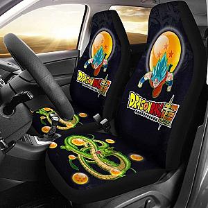 Goku Super Saiyan Blue Shenron Dragon Ball Anime Car Seat Covers 2 Universal Fit 051012 SC2712