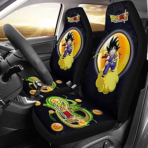 Goku Flying Shenron Dragon Ball Anime Car Seat Covers Universal Fit 051012 SC2712