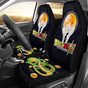 Goku Super Saiyan Shenron Dragon Ball Anime Car Seat Covers 2 Universal Fit 051012 SC2712