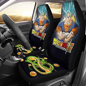 Goku Super Saiyan Blue Shenron Dragon Ball Anime Car Seat Covers Universal Fit 051012 SC2712
