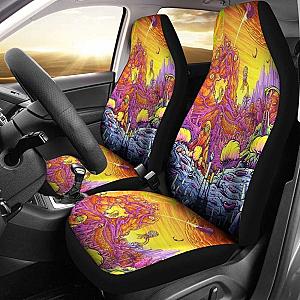 Rick And Morty Space Car Seat Covers Universal Fit 051012 SC2712
