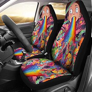 Rick And Morty Art Colorfull For Fans Car Seat Covers Universal Fit 051012 SC2712