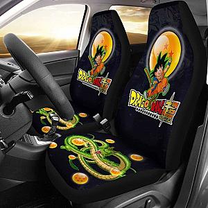 Goku Shenron Dragon Ball Anime Car Seat Covers 2 Universal Fit 051012 SC2712