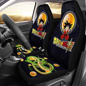 Goku Jumping Dragon Ball Anime Car Seat Covers Universal Fit 051012 SC2712