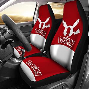 Pikachu Red Seat Covers Pokemon Anime Car Seat Covers Ci102702 SC2712