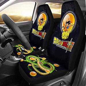 Goku Flying Shenron Dragon Ball Anime Car Seat Covers 4 Universal Fit 051012 SC2712