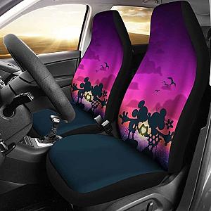 Shadows Of Mickey Minnie Kisses Disney Car Seat Covers Universal Fit 051012 SC2712