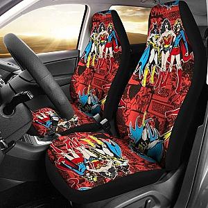 Wonder Woman Dc Car Seat Covers Universal Fit 051012 SC2712