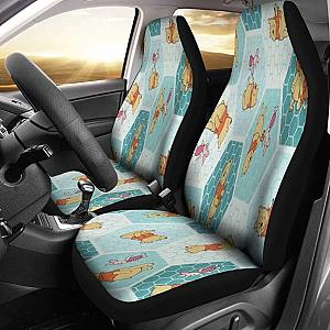 Pooh Patterns Car Seat Covers Universal Fit 051012 SC2712
