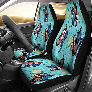 Stich And Lilo Disney Cartoon Car Seat Covers Universal Fit 051012 SC2712