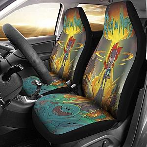 Rick And Morty Cartoon For Kids Car Seat Covers Universal Fit 051012 SC2712