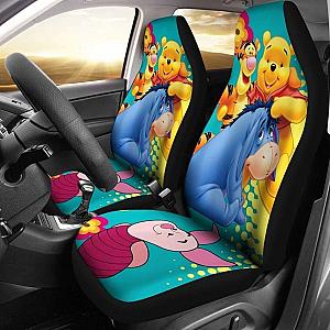 Winnie The Pooh Poster For Fans Car Seat Cover Universal Fit 051012 SC2712