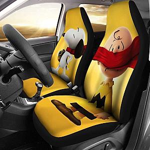 Snoopy Zoom 3D Car Seat Covers Universal Fit 051012 SC2712