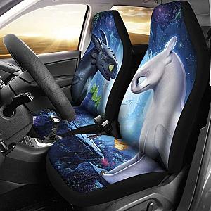 How To Train Your Dragon Couple Dark Light Car Seat Covers Universal Fit 051012 SC2712