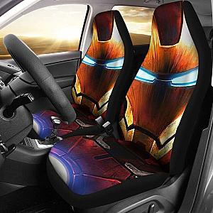 Iron Man Face Car Seat Covers Universal Fit 051012 SC2712