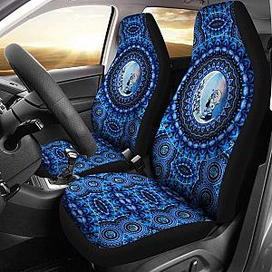 Mandala Love Snoopy Blue Pattern Car Seat Covers Universal Fit 051012 SC2712