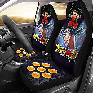 Goku Super Saiyan Ultra Instinct Dragon Ball Anime Car Seat Covers 4 Universal Fit 051012 SC2712
