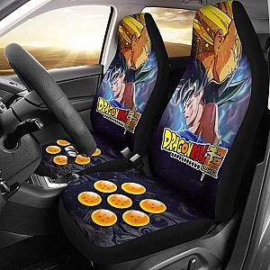 Goku Vegeta Super Saiyan Dragon Ball Anime Car Seat Covers Universal Fit 051012 SC2712