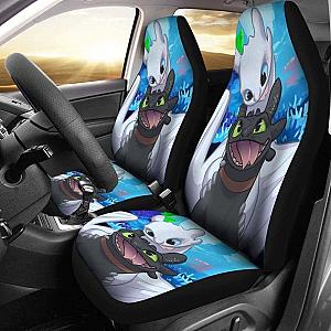 Toothless And The Light Fury Car Seat Covers Universal Fit 051012 SC2712