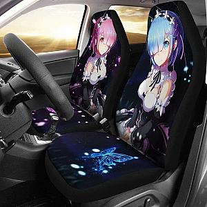 Rem And Ram Re:Zero Starting Life In Another World Car Seat Covers Universal Fit 051012 SC2712