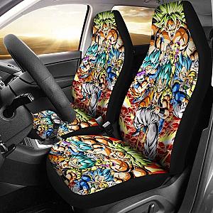 Dragon Ball Super Broly 2019 Car Seat Covers Universal Fit 051012 SC2712