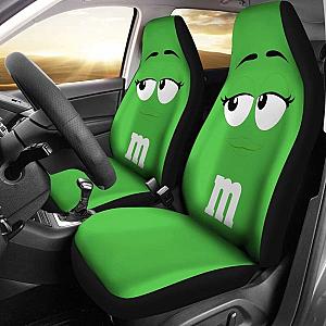 M&amp;M Chocolate Car Seat Covers 2 Universal Fit 051012 SC2712