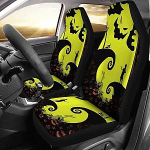 Jack Sally Oogie Boogie Silhouette Car Seat Covers Universal Fit 051012 SC2712