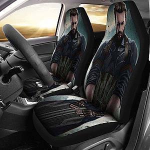 Captain America Car Seat Covers Universal Fit 051012 SC2712