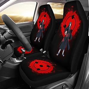 Itachi Akatsuki Red Seat Covers Naruto Anime Car Seat Covers Ci102004 SC2712
