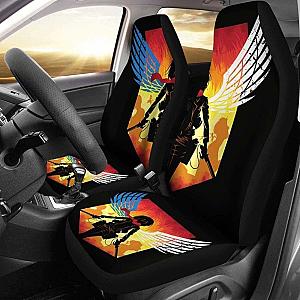 Mikasa Attack On Titan Car Seat Covers Universal Fit 051012 SC2712
